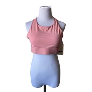 Fabletics Ella High-Impact Pink Sports Bra Sz Large